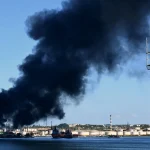 Cuba Oil Refinery Fire