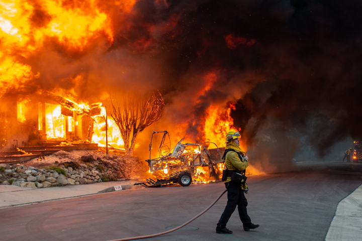 Los Angeles County wildfire