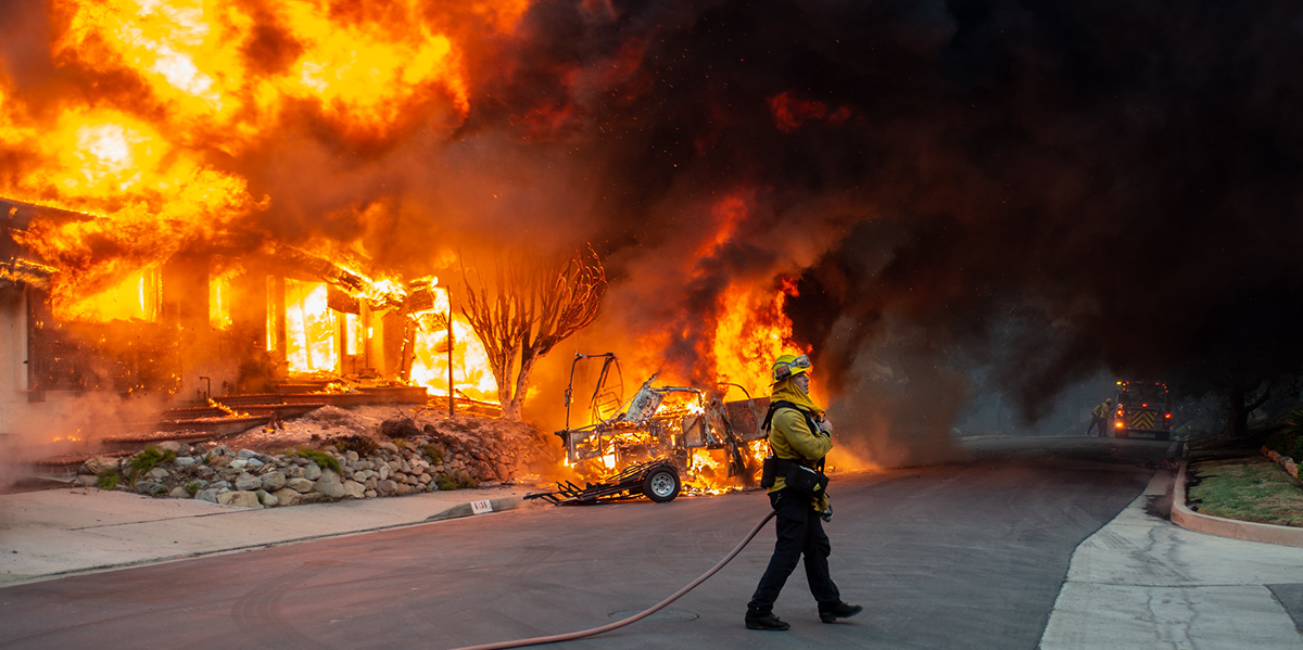 Los Angeles County wildfire