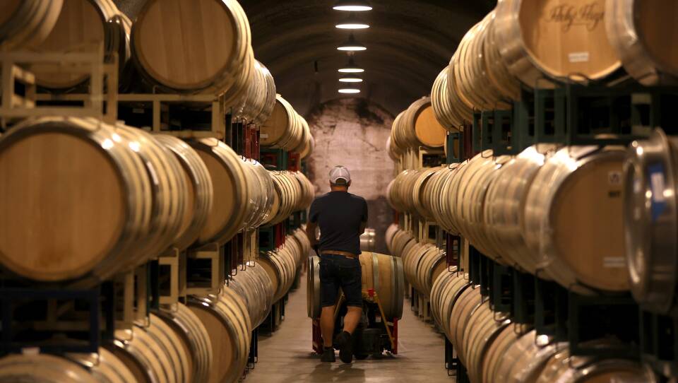 California wine slowdown